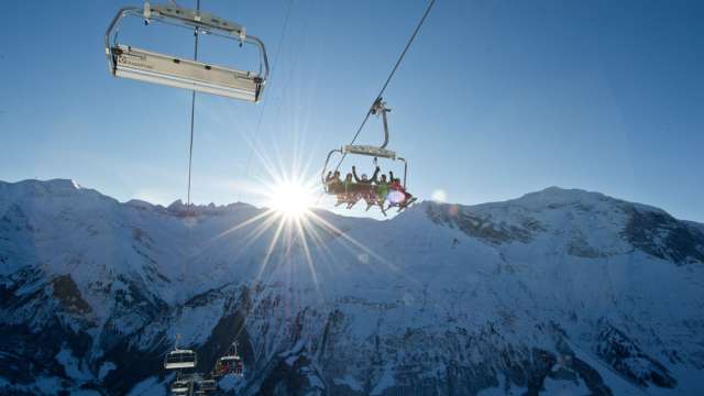 Sportbahnen Elm - im Winter